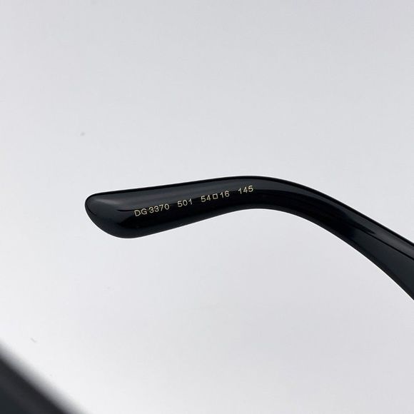 D&G DG3370 501 Eyeglasses Black Square Women - Picture 11 of 12